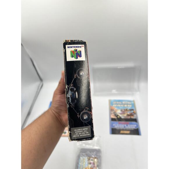 Nintendo 64 - Star Wars Episode 1: Racer w/ Insert & Protector - Complete/CIB - Picture 15 of 16